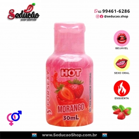 HOT - EXCITANTE COMESTÍVEL MORANGO 30ML