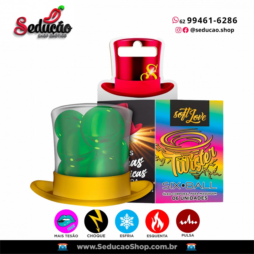 BOLINHA SIX BALL TWISTER - 6 UND
